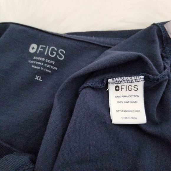 FIGS Men's Women's MEDICAL blue t shirt pina cotton XL - Picture 2 of 5